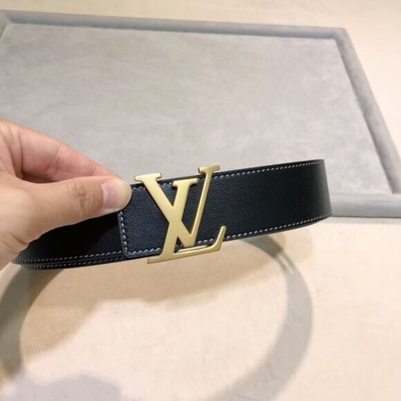 Louis Vuitton Black Damien Gold Buckle - Picture 5 of 6